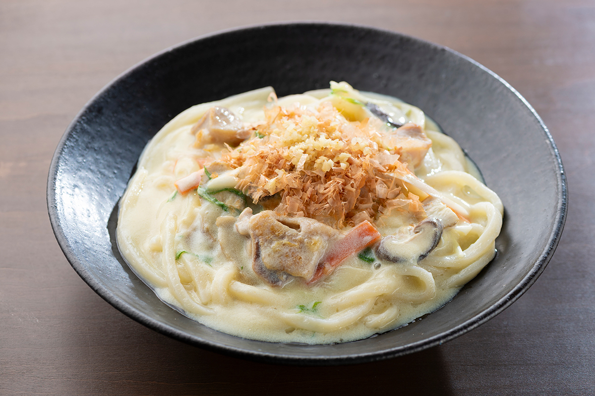 「体ぽかぽかあんかけうどん～奈良をぎゅっと一皿に～」