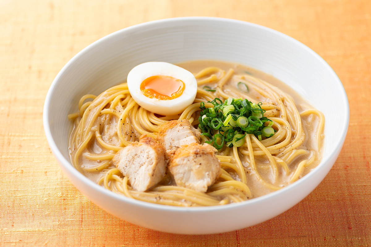 「スープパスタ風ラーメン」